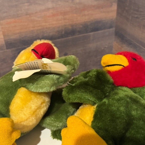 New With Tags Vintage Dakin 1981 Plush Hugging "Love Birds" Nature Babies 11" - Picture 10 of 10
